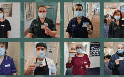 Staff at local care home among first to receive vaccine