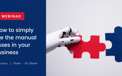 Webinar to offer free advice on how to automate manual business processes