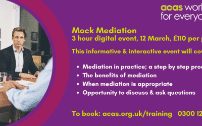 Digital Mock Mediation, 12 March 2021, 10:00-13:00