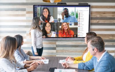 Encouraging collaboration in the hybrid office