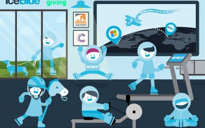 WellGiving partners with IceBlue for Kidderminster-Seattle challenge