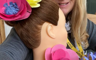 Lockdown fuels more creativity for hairdressing students and tutors at Evesham College