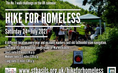 St Basils ‘Hike for Homeless’ Will you be stepping up to the challenge?