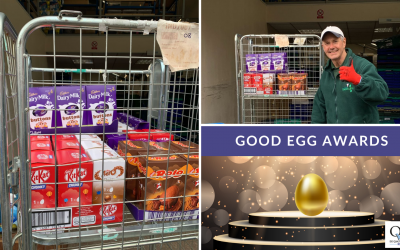 Support for Worcester Foodbank following Egg-cellent Awards Response