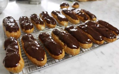 After an easy recipe last week, here’s a challenge – Chocolate Eclairs