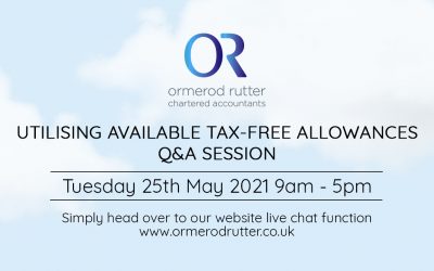 Utilising the available tax free allowances