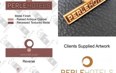 Lifespan of a Lapel Badge for Perle Hotels by Selcraft UK