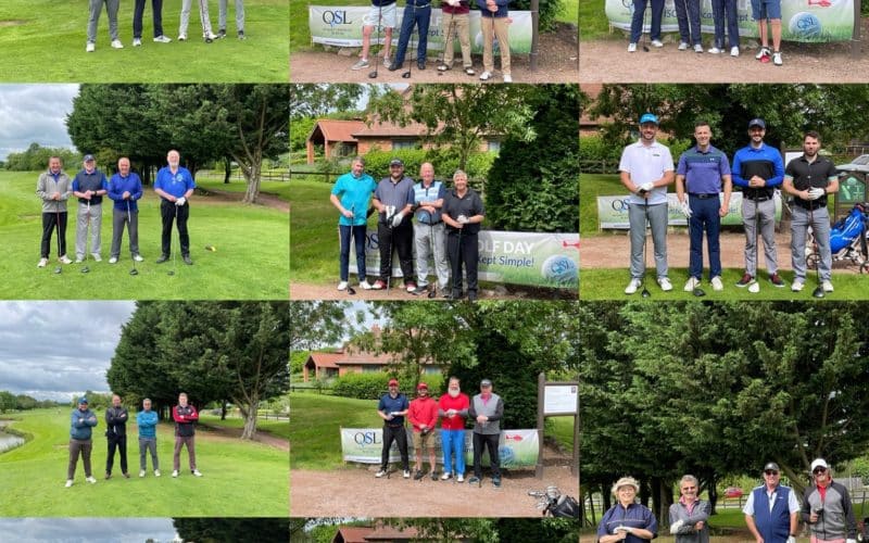 Golfers Drive Success at ISO QSL Charity Event