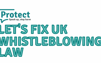 Supporting employers’ whistleblowing procedures