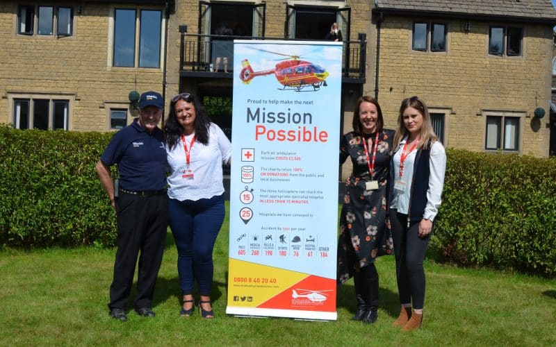 Legendary Racehorse Trainer, Jonjo O’Neill Welcomes Midlands Air Ambulance Charity and Friends