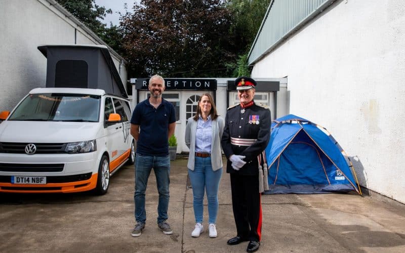 Lord Lieutenant for Worcestershire presents OLPRO with Queen’s Award for Enterprise