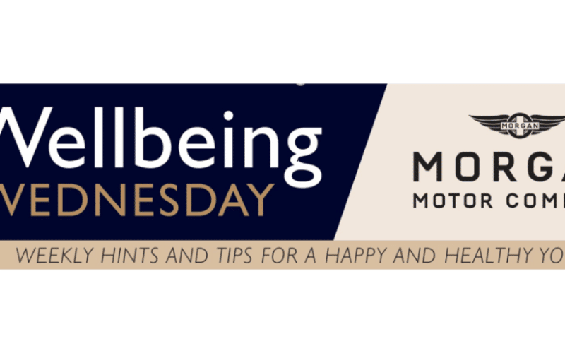 Wellbeing Wednesday at Morgan Motor Company