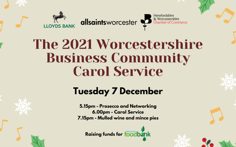 2021 Worcestershire Business Community Carol Service