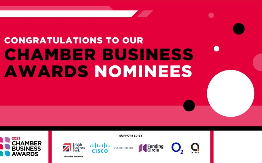 Chamber Members nominated for 2021 Business Awards