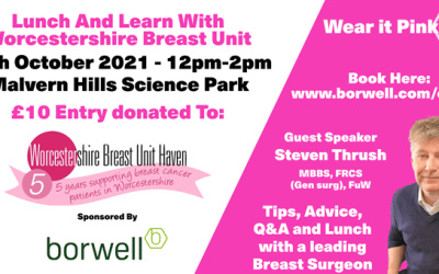 Borwell charity event with Worcestershire Breast Unit