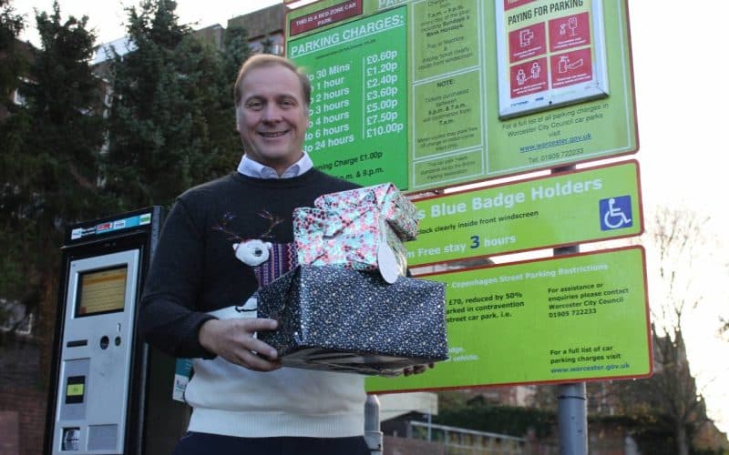 Worcester’s festive parking offer for Christmas shoppers