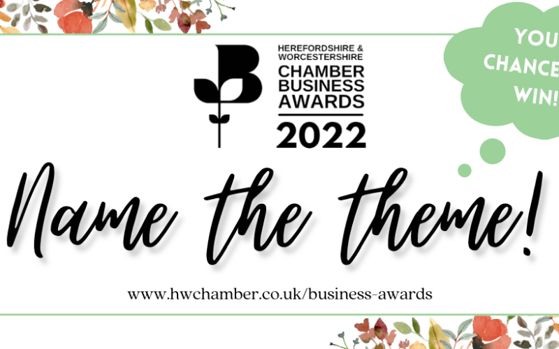 Your chance to name the theme for the Chamber Business Awards