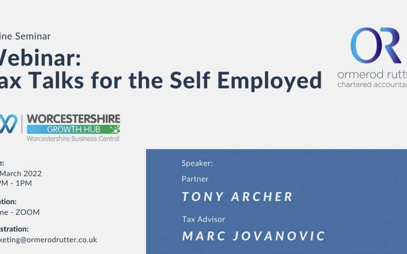 Tax Talks for the Self Employed