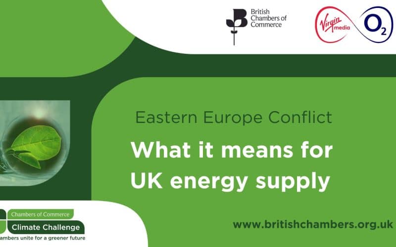 The conflict in Eastern Europe and what it means for UK energy supply