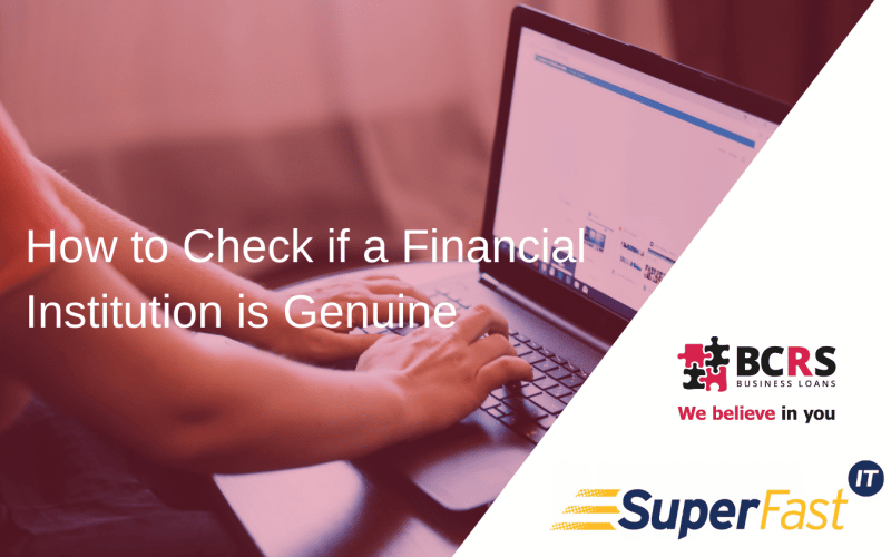How to Check if a Financial Institution is Genuine