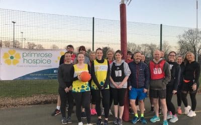 Charity netball tournament raises £500 for Primrose Hospice