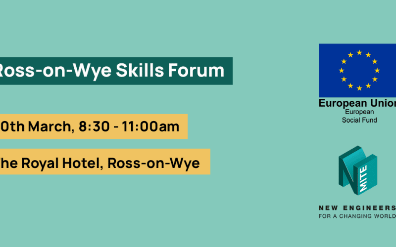 Join NMITE for a free Employer Engagement Forum in Ross-on-Wye