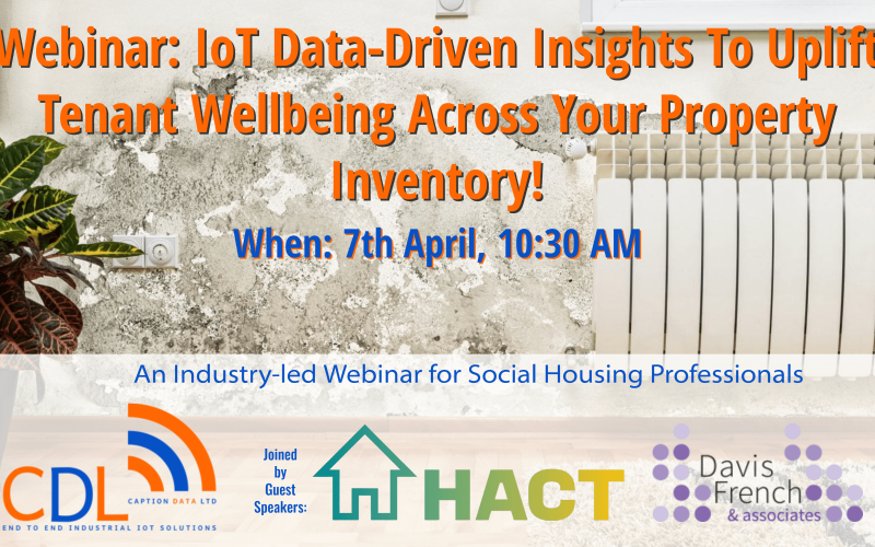 IoT Data-Driven Insights to Uplift Tenant Wellbeing Across Your Property Inventory!