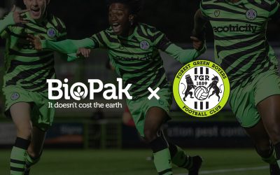 BioPak has confirmed a landmark deal with Forest Green Rovers (FGR), the world’s greenest football club