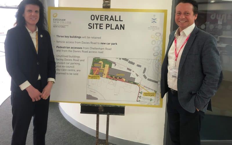 MP praises major Evesham College redevelopment plans