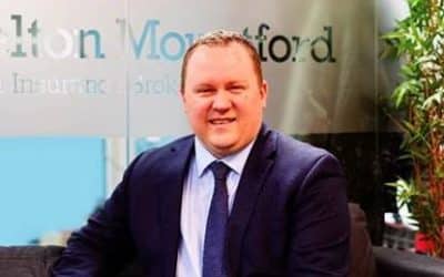 Hazelton Mountford’s Mike pledges support with a fundraising skydive