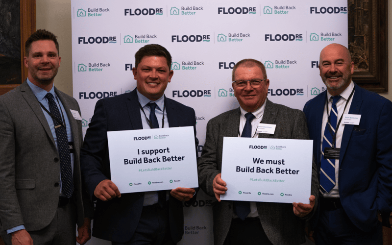 Flood Re stage Parliamentary launch of Build Back Better