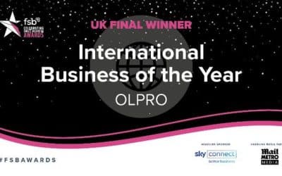 OLPRO win FSB’s ‘International Business of the Year’ 2022
