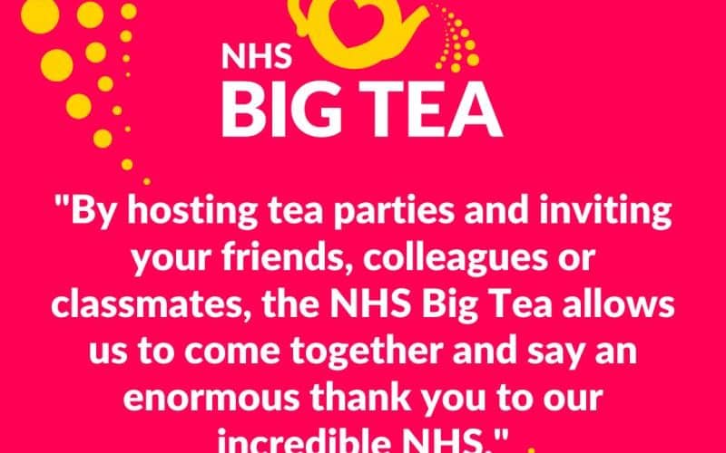 Can you hear the faint clatter of teacups across the nation? Water on the boil? That’s because the NHS Big Tea 2022 is just about to launch!