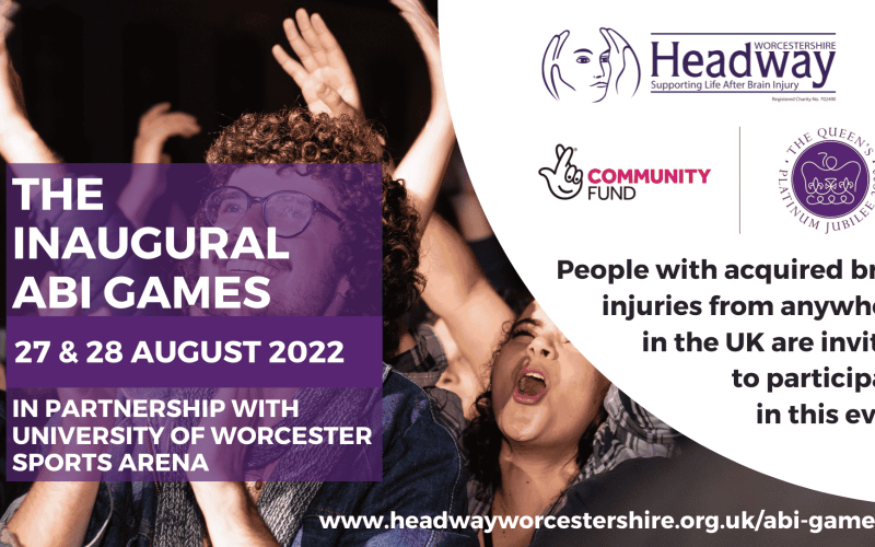 Can you support the first ever ‘National Acquired Brain Injury (ABI) Games’?
