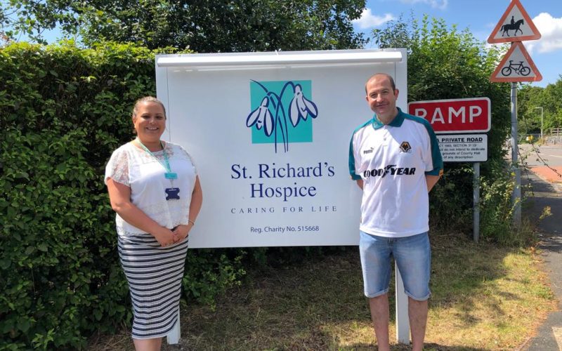 Teams go head to head in charity football match