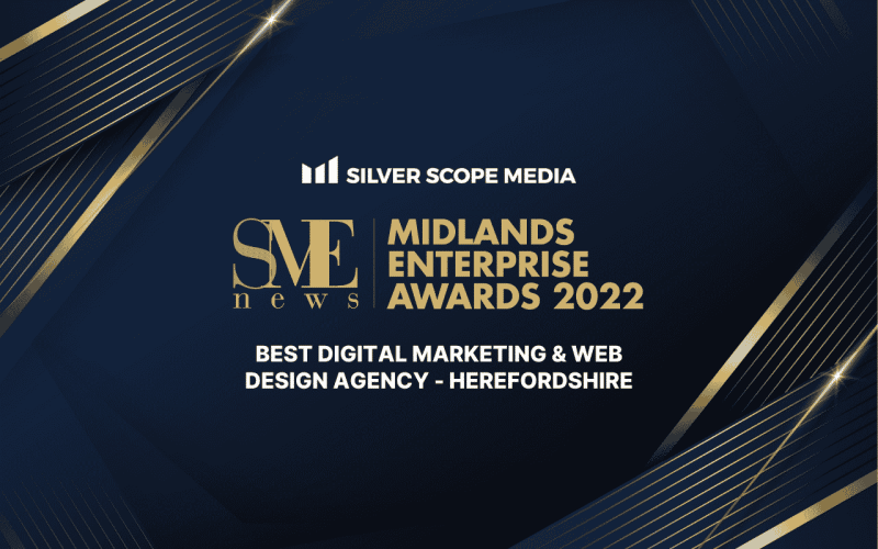 Silver Scope Media, an Award-Winning Digital Agency based in Hereford has picked up another digital marketing award for their web design work