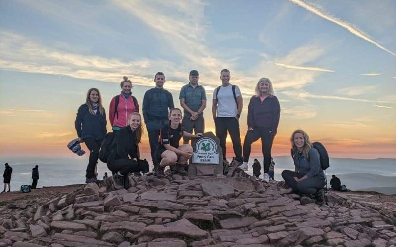 Law firm completes gruelling Three Peaks challenge to support Hereford charity