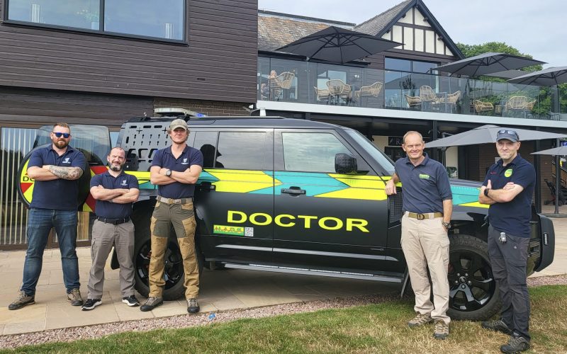 Safeguard Medical raises over £5,000 for Mercia Accident Rescue Service 