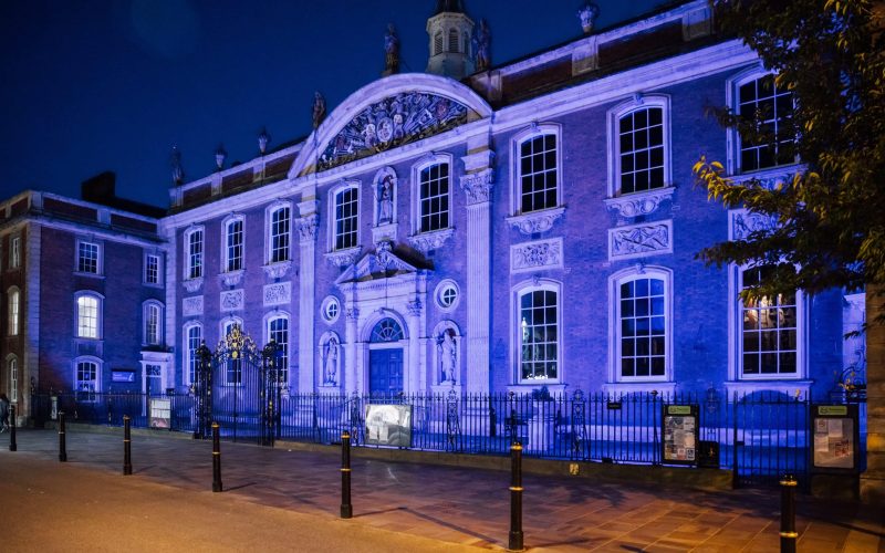 Worcester waves the purple flag