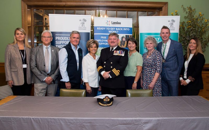 Herefordshire businesses make forces pledge at jobs fair