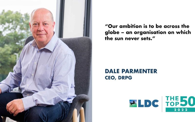DRPG’s Dale Parmenter named among UK’s Top 50 Most Ambitious Business Leaders for 2022