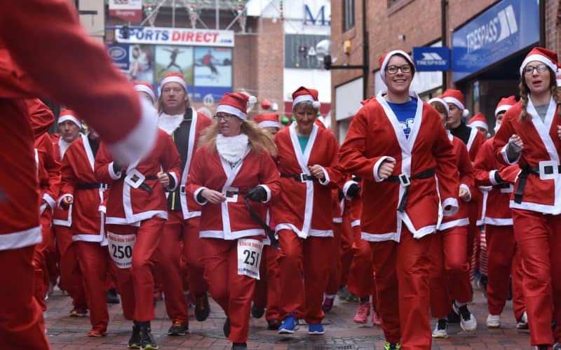 Santa numbers on the rise ahead of festive St Michael’s Hospice run