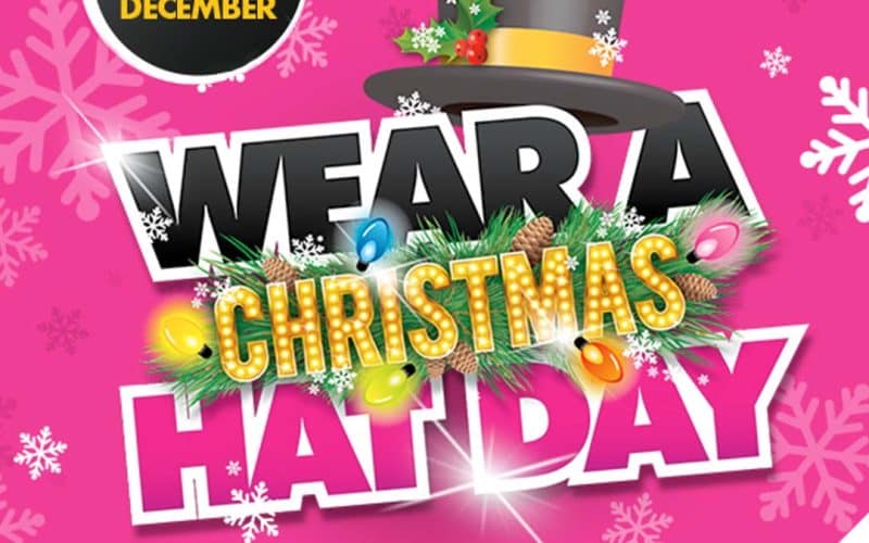 Wear A Christmas Hat Day 2022 for Brain Tumour Research