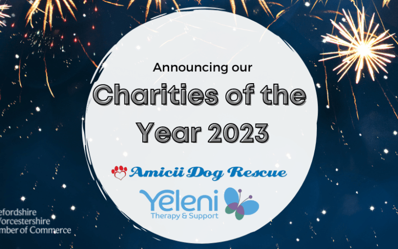 Charities of the Year for 2023 Selected at the Chamber!