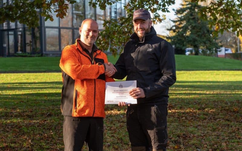 Pershore College Apprentice Arborist Wins Industry Award