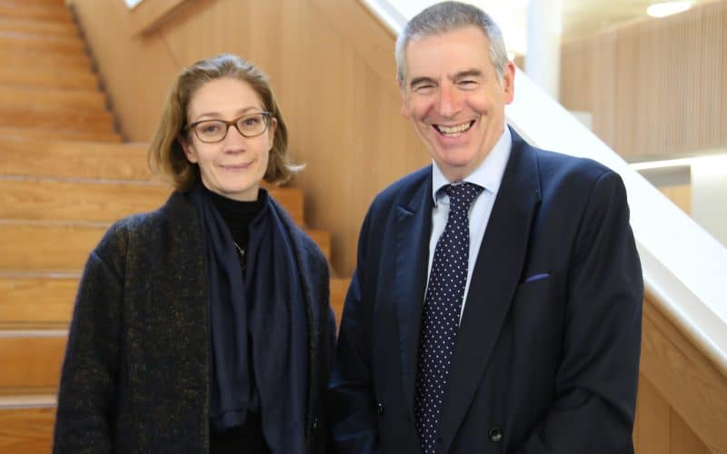Universities Chief Highlights University’s Relationship with City on Visit