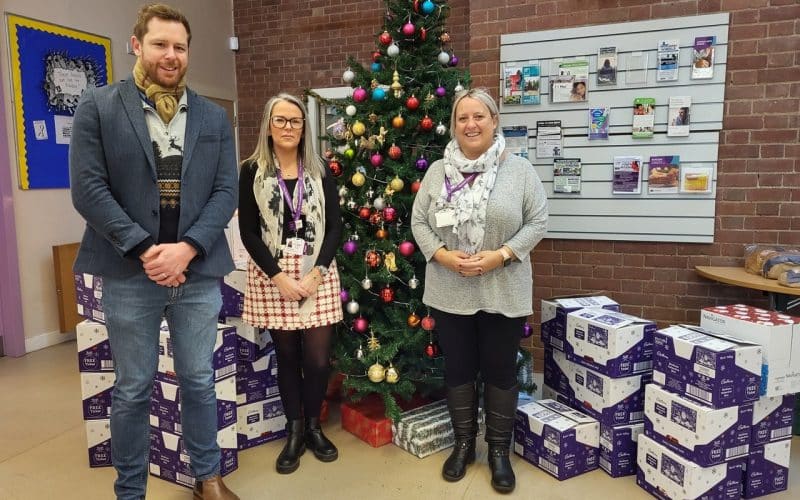 WORCESTERSHIRE COMPANY DONATE GIFTS TO CHILDREN OVER CHRISTMAS