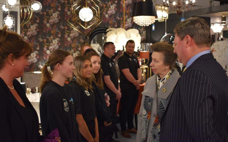Princess Royal visit marks long-standing association for award-winning Worcester-based GL