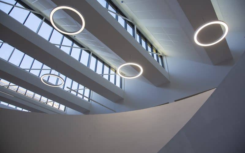 Community Forum Members Take Tour of University’s New Facility