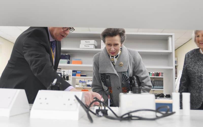 HRH The Princess Royal visits Pershore College as part of research facility launch